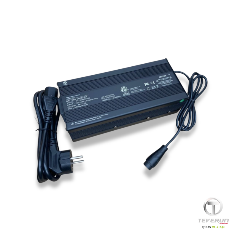 Chargeur rapide 84V 5A pour trottinette électrique Minimotors Teverun Fighter Suprème 7260R