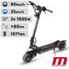 Trottinette électrique Teverun Fighter Mini Eco BOOST - 52 V / 20.6 Ah Ø Minimotors Shop