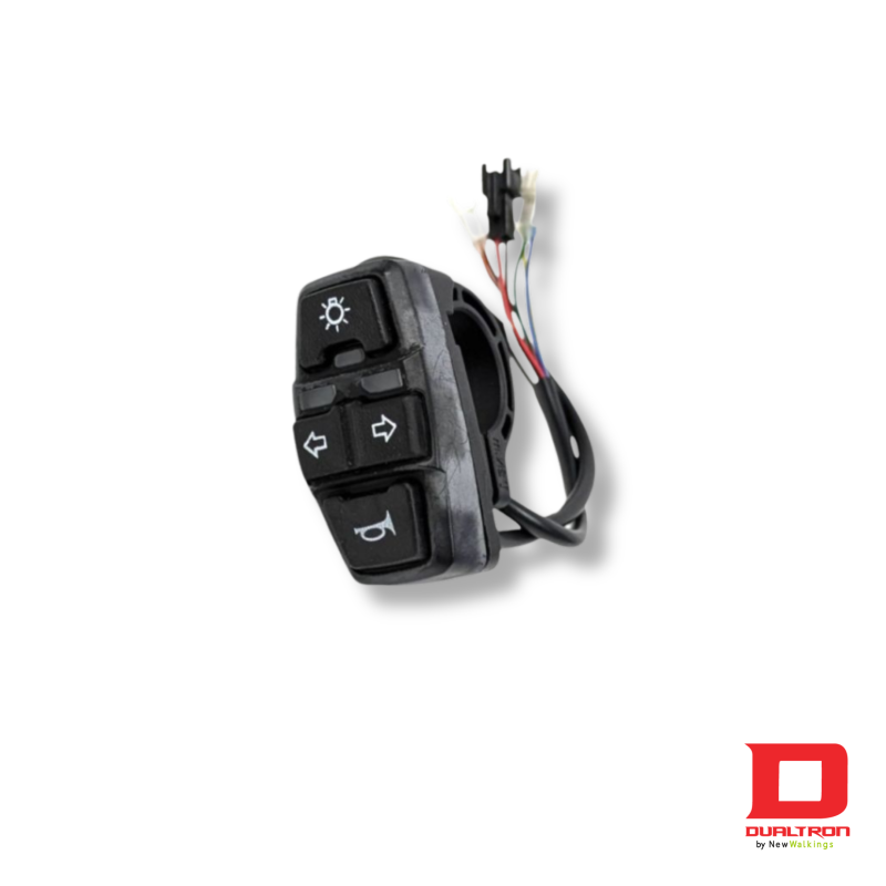 Commande multifonctions (ON/OFF-Clignotants) pour trottinette électrique Dualtron Pop Ø Minimotors Shop
