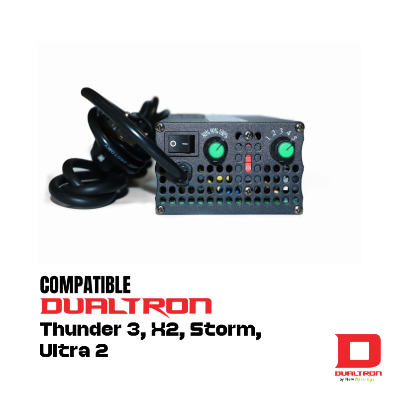 Minimotors - Chargeur rapide 72 V / 5 Ah pour Trottinette électrique Dualtron