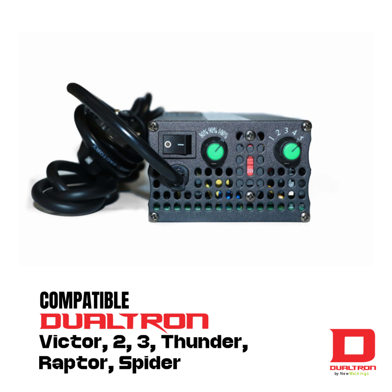 Chargeur rapide 60V / 5A (baming) pour trottinette électrique Minimotors Dualtron